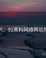 独家深扒：91黑料网络舆论热度逻辑